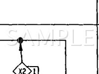 1990 Dodge Shadow  2.5 L4 GAS Wiring Diagram