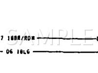 1990 Plymouth Voyager LE 2.5 L4 GAS Wiring Diagram