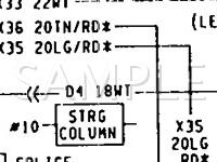 1990 Plymouth Voyager  2.5 L4 GAS Wiring Diagram