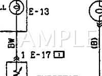 1991 Dodge Colt 200 GT 1.5 L4 GAS Wiring Diagram