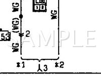 1991 Plymouth Colt 100 E 1.5 L4 GAS Wiring Diagram