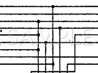 1991 Eagle Vista  1.5 L4 GAS Wiring Diagram