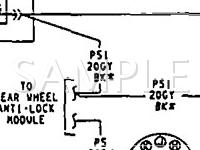 1991 Dodge Dakota  5.2 V8 GAS Wiring Diagram