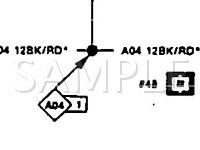 1991 Dodge Daytona  2.5 L4 GAS Wiring Diagram