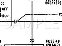 1991 Dodge D150 Pickup Wiring Diagrams (ONLINE REPAIR MANUALS) Images