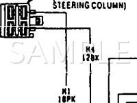 1991 Dodge D250 Pickup  5.9 L6 DIESEL Wiring Diagram