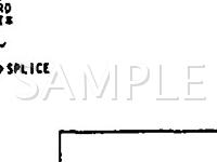 1991 Dodge B150 VAN  5.2 V8 GAS Wiring Diagram