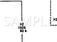 1991 Dodge B350 VAN  5.2 V8 GAS Wiring Diagram