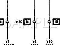 1991 Dodge B150 VAN Sportsman 3.9 V6 GAS Wiring Diagram
