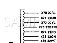 1991 Chrysler Imperial  3.3 V6 GAS Wiring Diagram
