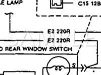 1991 Chrysler Dynasty  2.5 L4 GAS Wiring Diagram