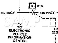 1991 Chrysler Dynasty  3.3 V6 GAS Wiring Diagram