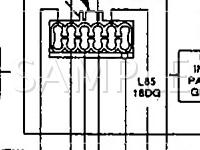 1991 Dodge Spirit LE 3.0 V6 GAS Wiring Diagram