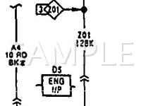 1991 Eagle Premier LX 3.0 V6 GAS Wiring Diagram