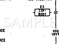 1991 Eagle Premier LX 3.0 V6 GAS Wiring Diagram