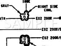 1991 Eagle Premier ES 3.0 V6 GAS Wiring Diagram
