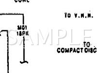 1991 Eagle Premier ES Limited 3.0 V6 GAS Wiring Diagram