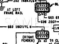 1991 Dodge Monaco LE 3.0 V6 GAS Wiring Diagram