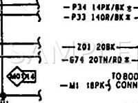1991 Eagle Premier ES 3.0 V6 GAS Wiring Diagram