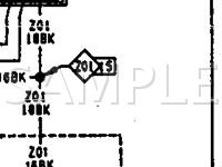 1991 Eagle Premier ES 3.0 V6 GAS Wiring Diagram