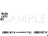 1991 Dodge Monaco ES 3.0 V6 GAS Wiring Diagram