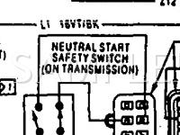 1991 Eagle Premier ES 3.0 V6 GAS Wiring Diagram