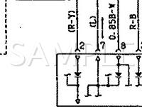 1991 Dodge Stealth ES 3.0 V6 GAS Wiring Diagram