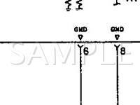 1991 Dodge Stealth  3.0 V6 GAS Wiring Diagram