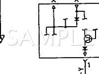 1991 Dodge Stealth R/T 3.0 V6 GAS Wiring Diagram