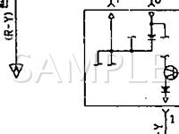 1991 Dodge Stealth  3.0 V6 GAS Wiring Diagram