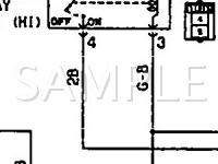 1991 Dodge Stealth R/T Turbo 3.0 V6 GAS Wiring Diagram