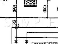 1991 Plymouth Laser RS 2.0 L4 GAS Wiring Diagram