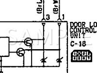 1991 Plymouth Laser RS 2.0 L4 GAS Wiring Diagram