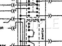1991 Chrysler Town & Country  3.3 V6 GAS Wiring Diagram