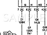 1991 Plymouth Voyager LE 3.0 V6 GAS Wiring Diagram