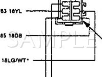 1991 Plymouth Voyager  2.5 L4 GAS Wiring Diagram