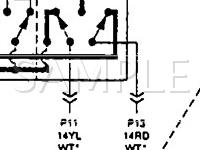 1991 Dodge Grand Caravan SE 3.3 V6 GAS Wiring Diagram