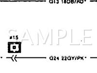 1991 Dodge Grand Caravan LE 3.3 V6 GAS Wiring Diagram