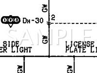 1992 Dodge Colt  1.5 L4 GAS Wiring Diagram