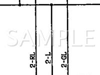 1992 Plymouth Colt  1.5 L4 GAS Wiring Diagram