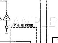 1992 Chrysler Daytona  2.5 L4 GAS Wiring Diagram