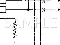 1992 Chrysler Daytona  2.5 L4 GAS Wiring Diagram