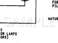 1992 Dodge B250 VAN  3.9 V6 GAS Wiring Diagram