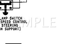 1992 Chrysler Dynasty  2.5 L4 GAS Wiring Diagram