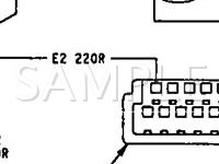 1992 Chrysler Imperial  3.8 V6 GAS Wiring Diagram