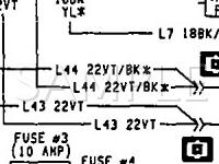 1992 Dodge Dynasty  3.0 V6 GAS Wiring Diagram