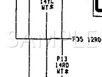 1992 Chrysler Dynasty  2.5 L4 GAS Wiring Diagram