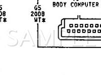 1992 Chrysler NEW Yorker Salon 3.3 V6 GAS Wiring Diagram