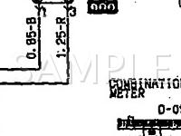 1992 Plymouth Laser RS 2.0 L4 GAS Wiring Diagram