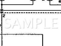 1992 Plymouth Laser RS 2.0 L4 GAS Wiring Diagram
